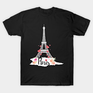 Eiffel Tower Pariss T-Shirt